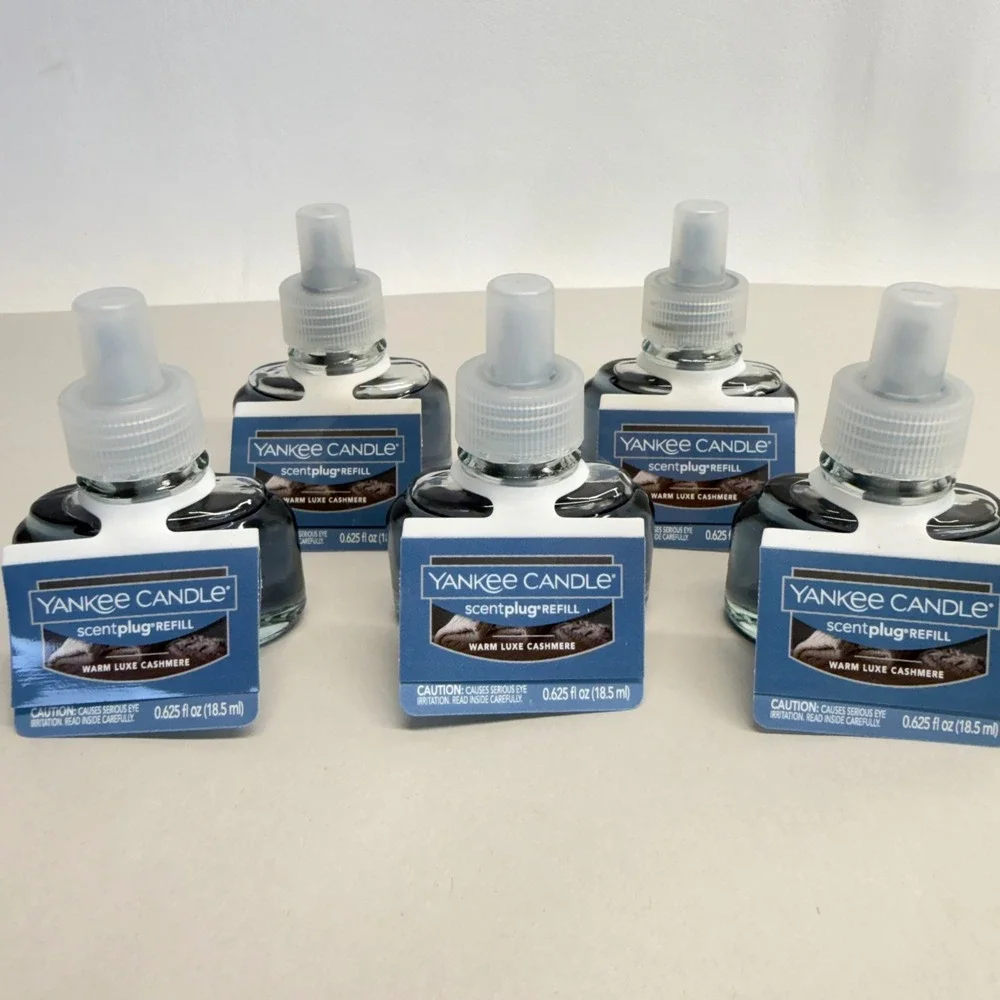 Yankee Candle ScentPlug Refill Lot of 5 Warm Luxe Cashmere